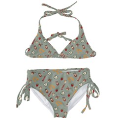 Wild Forest Friends   Kids  Classic Bikini Set by ConteMonfrey