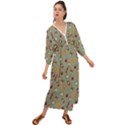 Wild Forest Friends   Grecian Style  Maxi Dress View1