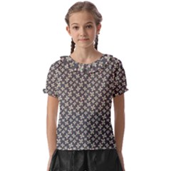 Little Spring Blossom  Kids  Frill Chiffon Blouse by ConteMonfrey