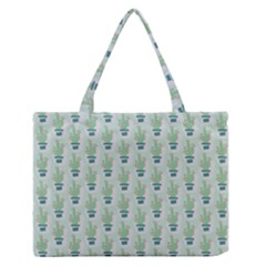 Cuteness Overload Of Cactus!  Zipper Medium Tote Bag by ConteMonfrey