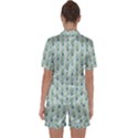 Cuteness Overload of Cactus!  Satin Short Sleeve Pajamas Set View2