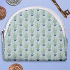 Cuteness Overload Of Cactus!  Horseshoe Style Canvas Pouch by ConteMonfrey