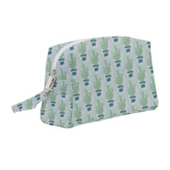 Cuteness Overload Of Cactus!  Wristlet Pouch Bag (medium) by ConteMonfrey