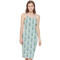 Cuteness Overload Of Cactus!  Bodycon Cross Back Summer Dress by ConteMonfrey