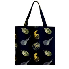 Vintage Vegetables Zucchini  Zipper Grocery Tote Bag by ConteMonfrey