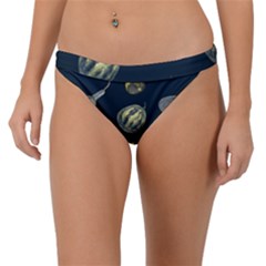 Vintage Vegetables Zucchini  Band Bikini Bottom by ConteMonfrey