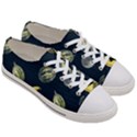 Vintage Vegetables Zucchini  Men s Low Top Canvas Sneakers View3