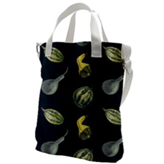 Vintage Vegetables Zucchini  Canvas Messenger Bag by ConteMonfrey