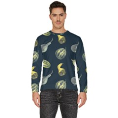 Vintage Vegetables Zucchini  Men s Fleece Sweatshirt by ConteMonfrey