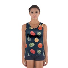 Vintage Vegetables  Sport Tank Top  by ConteMonfrey