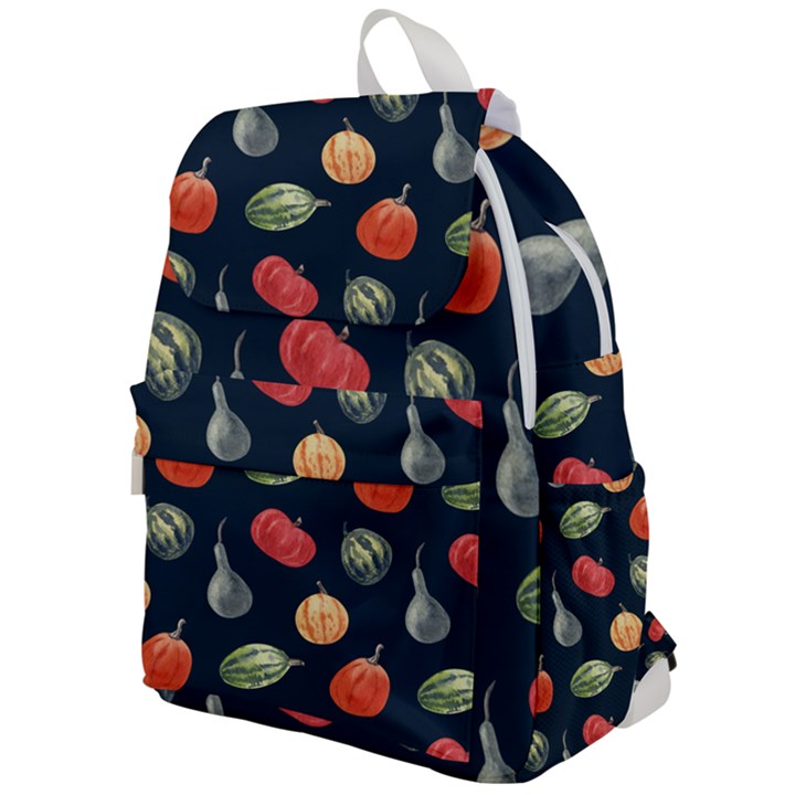 Vintage Vegetables  Top Flap Backpack