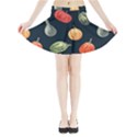 Vintage Vegetables  Mini Flare Skirt View3