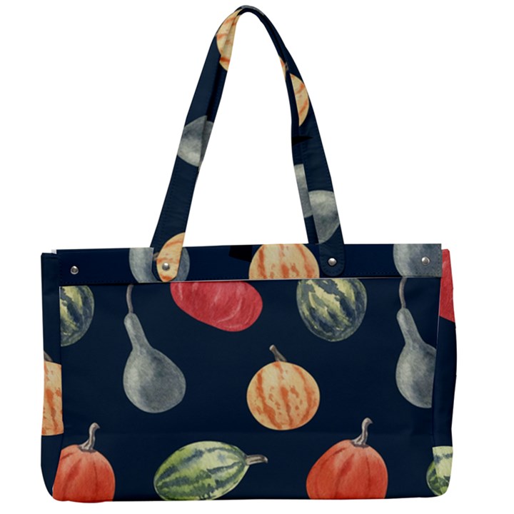 Vintage Vegetables  Canvas Work Bag