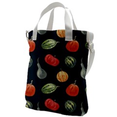 Vintage Vegetables  Canvas Messenger Bag by ConteMonfrey