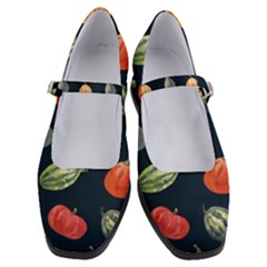 Vintage Vegetables  Women s Mary Jane Shoes by ConteMonfrey