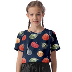 Vintage Vegetables  Kids  Basic Tee by ConteMonfrey