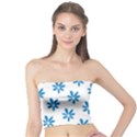 Little Blue Daisies  Tube Top View1