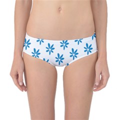 Little Blue Daisies  Classic Bikini Bottoms by ConteMonfrey