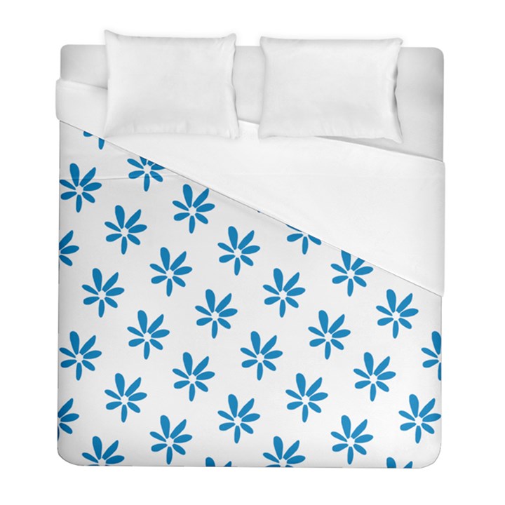 Little Blue Daisies  Duvet Cover (Full/ Double Size)