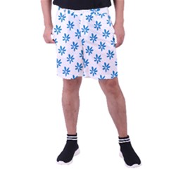 Little Blue Daisies  Men s Pocket Shorts by ConteMonfrey