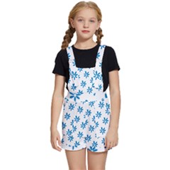 Little Blue Daisies  Kids  Short Overalls by ConteMonfrey