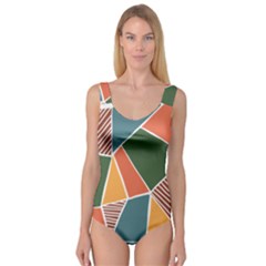 Geometric Colors   Princess Tank Leotard  by ConteMonfrey