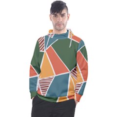 Geometric Colors   Men s Pullover Hoodie by ConteMonfrey