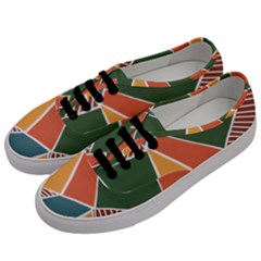 Geometric Colors   Men s Classic Low Top Sneakers by ConteMonfrey