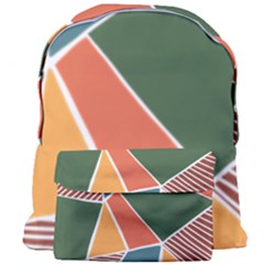 Geometric Colors   Giant Full Print Backpack by ConteMonfrey