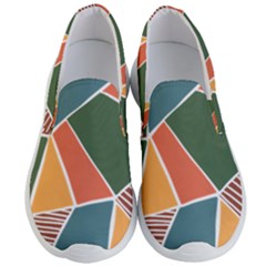 Geometric Colors   Men s Lightweight Slip Ons by ConteMonfrey