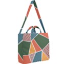 Geometric Colors   Square Shoulder Tote Bag View2