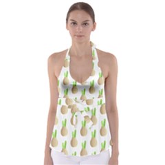 Succulent Vases  Babydoll Tankini Top