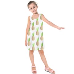 Succulent Vases  Kids  Sleeveless Dress by ConteMonfrey