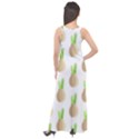 Succulent Vases  Sleeveless Velour Maxi Dress View2