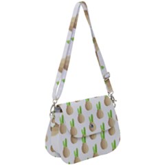 Succulent Vases  Saddle Handbag by ConteMonfrey