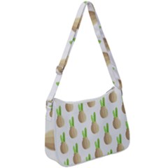 Succulent Vases  Zip Up Shoulder Bag by ConteMonfrey