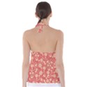 Pink Floral Wall Babydoll Tankini Top View2