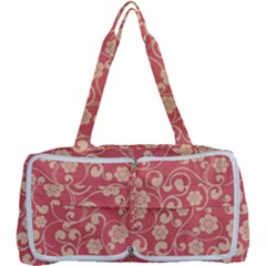 Pink Floral Wall Multi Function Bag by ConteMonfrey