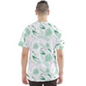 Green Nature Leaves Draw   Men s Sport Mesh Tee View2