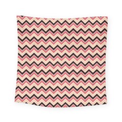 Geometric Pink Waves  Square Tapestry (small) by ConteMonfrey