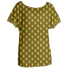 All The Green Apples  Women s Oversized Tee by ConteMonfrey