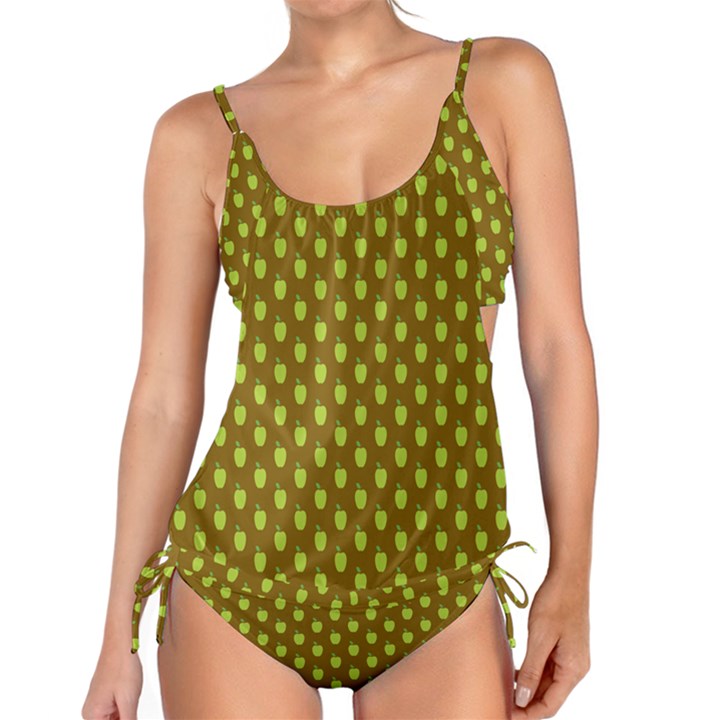 All The Green Apples  Tankini Set