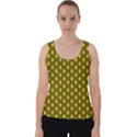 All The Green Apples  Velvet Tank Top View1