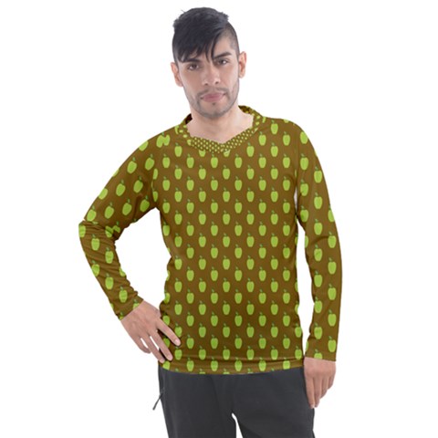 All The Green Apples  Men s Pique Long Sleeve Tee by ConteMonfrey