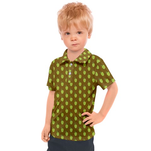 All The Green Apples  Kids  Polo Tee by ConteMonfrey