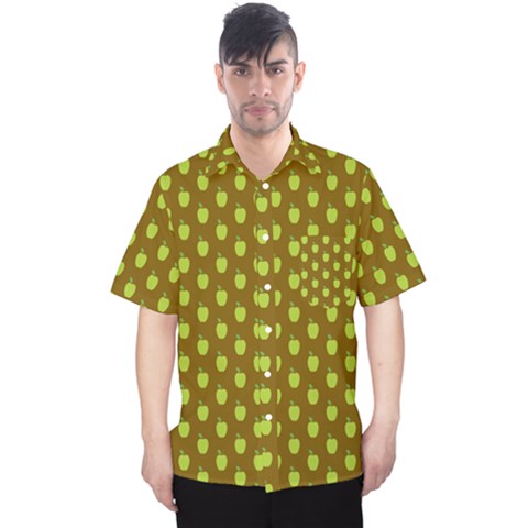 All The Green Apples  Men s Hawaii Shirt by ConteMonfrey