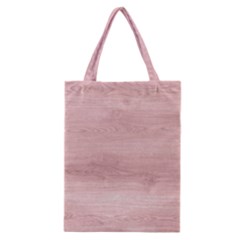 Pink Wood  Classic Tote Bag by ConteMonfrey