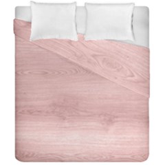 Pink Wood  Duvet Cover Double Side (california King Size) by ConteMonfrey