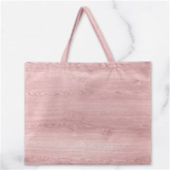 Pink Wood  Zipper Large Tote Bag by ConteMonfrey