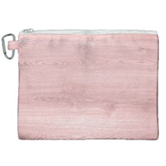 Pink Wood  Canvas Cosmetic Bag (xxl) by ConteMonfrey